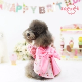 Бесплатная доставка собака Kimo Teddy Bear -Японская японская милая юката маленькая и средняя собачья одежда для домашней одежды кот