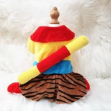 Одежда для собак Осень и зимняя плюшевая бомей маленькие и средние собаки превращаются в зимню