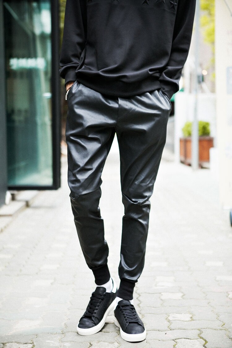 Pantalon cuir homme en vrac pour jeunesse - Ref 1494757 Image 10