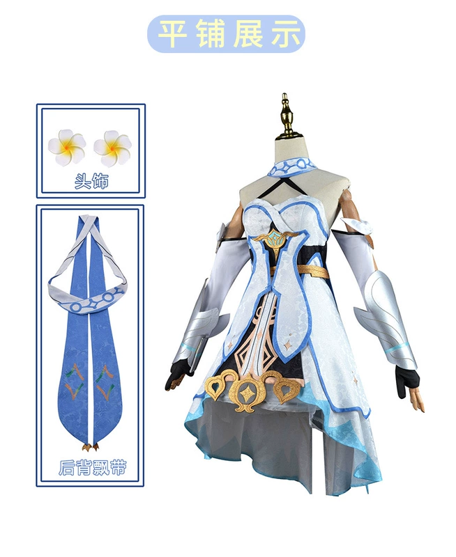 Genshin Impact Traveller cosplay trọn bộ Genshin Impact trò chơi cospaly nữ anime phù hợp bao gồm cả tóc giả bốt