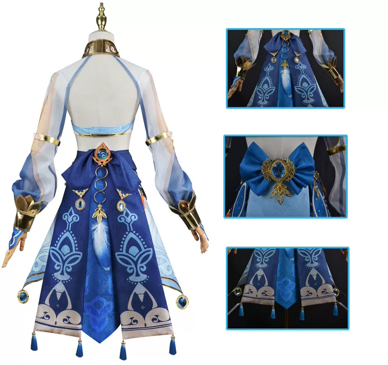 Genshin Impact Nero cos phù hợp với bộ đầy đủ anime game cosplay nữ cos bộ đồ bao gồm tóc giả, phụ kiện và giày