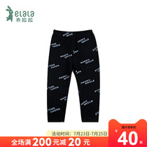 Yilala autumn childrens leggings boys casual autumn pants Foreign style childrens spring and autumn trousers tide 1-11 years old