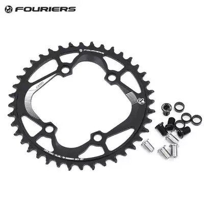 New Fouriers rich law industry M7000 M8000 mountaineering bicycle single disc positive and negative teeth XT large tooth disc BCD96