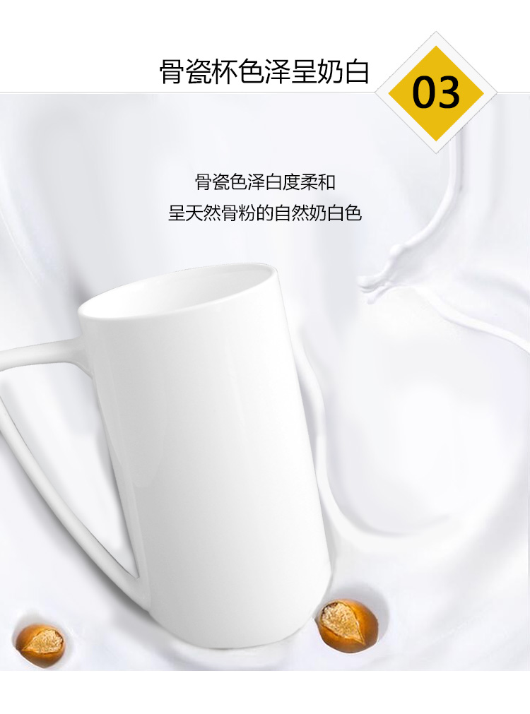 Clearance!!!!!! Tangshan origin of pure white ipads porcelain cups, coffee cups and saucers breakfast cup keller ceramic cup