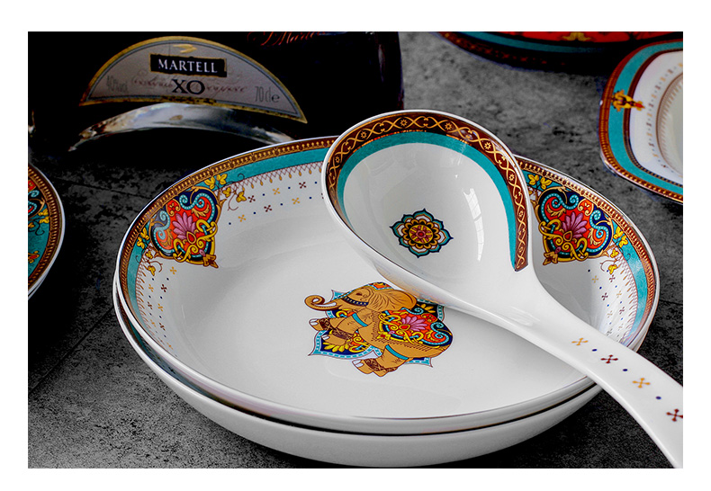 Thailand amorous feelings of ceramic tableware dishes dishes