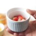 Màu sắc kẹo dễ thương Soufe Gốm sứ nướng Bát Mini Baking Lò Khuôn Jelly Pudding Cup Món tráng miệng Trứng - Tự làm khuôn nướng khuôn làm kẹo dẻo Tự làm khuôn nướng