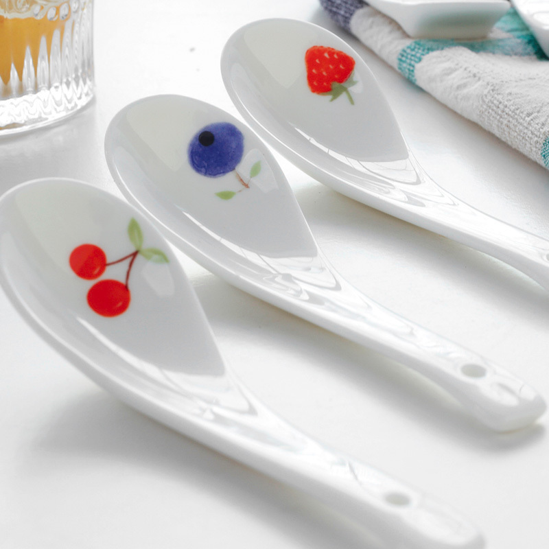 Japanese ceramics north house industry chopsticks chopsticks holder frame dinner spoon, spoon, pony 's household small spoon with a spoon