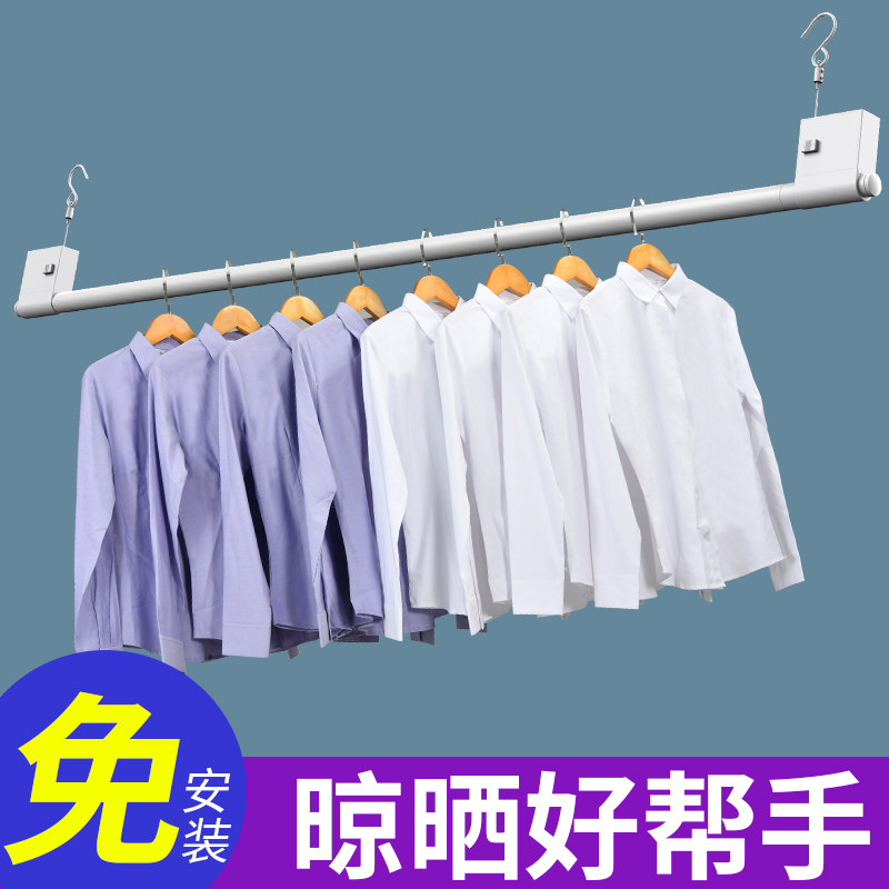 Quilt artifact drying rack outdoor balcony clothes rail indoor drying clothes drying quilt stretching hanger home