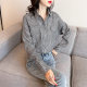 French gentle niche chic top Korean style early autumn long-sleeved retro plaid shirt women's design Hong Kong style shirt