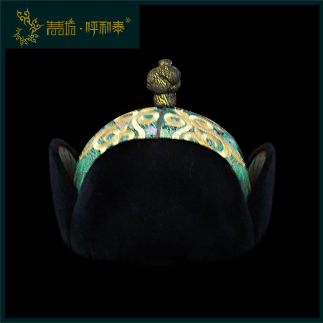 (Qingqing Qinghai and Tai) customize Mongolian hat sales men's hat handicraft