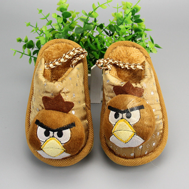 Pantoufles enfants en suède pour hiver - Ref 1020276 Image 38