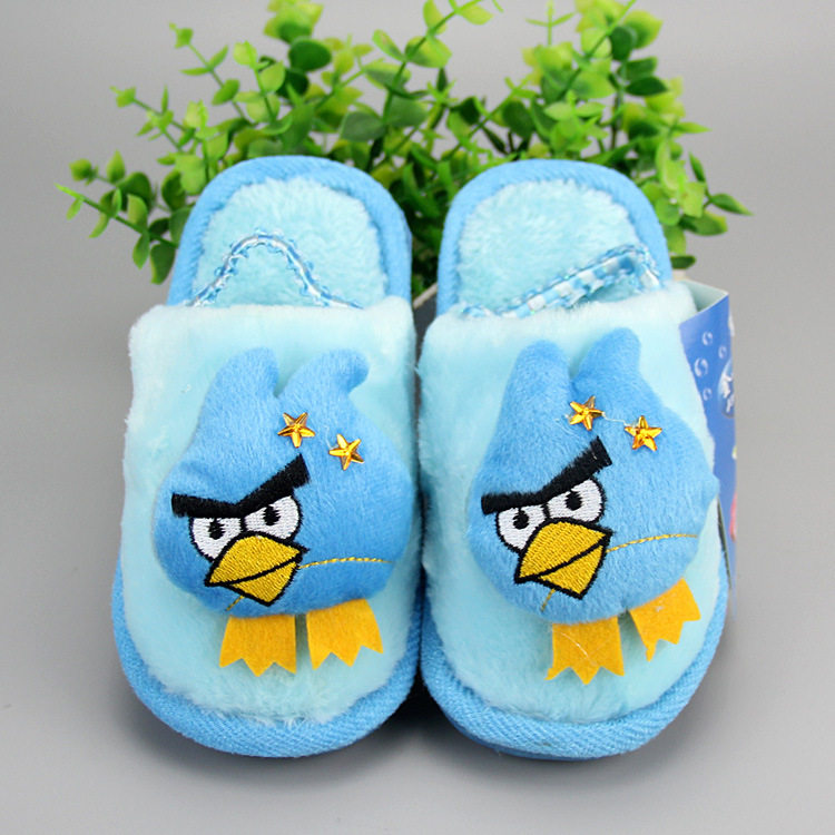 Pantoufles enfants en suède pour hiver - Ref 1020276 Image 28