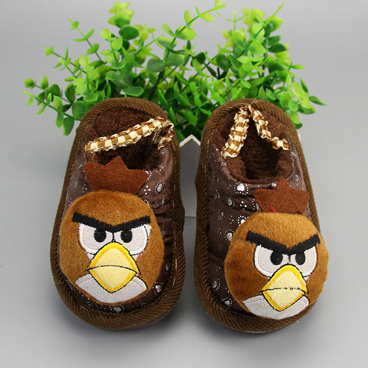 Pantoufles enfants en suède pour hiver - Ref 1020276 Image 39