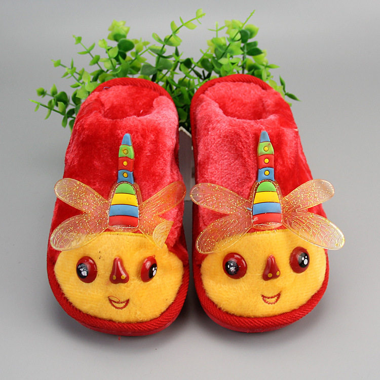 Pantoufles enfants en suède pour hiver - Ref 1020276 Image 64