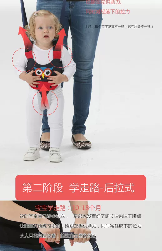 Baby Toddler Belt Trẻ sơ sinh Toddler Toddler Tạo tác hỗ trợ thắt lưng Loại cho trẻ em Đơn giản Chống rơi mùa hè Thoáng khí - Dây đeo / Đi bộ Wings / Các vật dụng ngoài trời