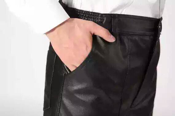 Pantalon cuir homme PU - Ref 1489260 Image 6