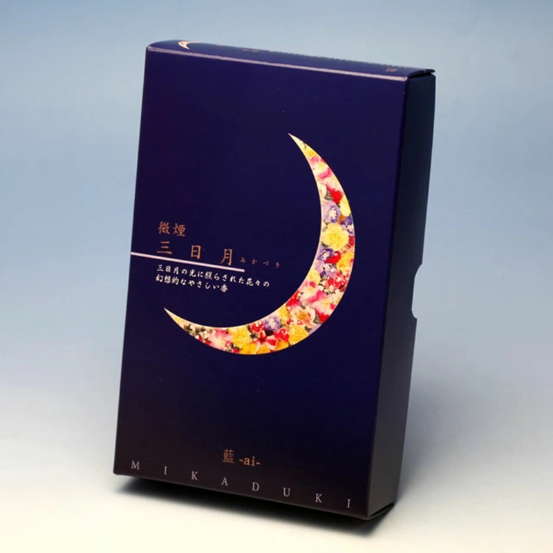 Japan Shanglin Hall 3rd Blue Flower Fruit Splendid Elegant and Elegant Micro Smoke Line Fragrant Original imported household incense Incense