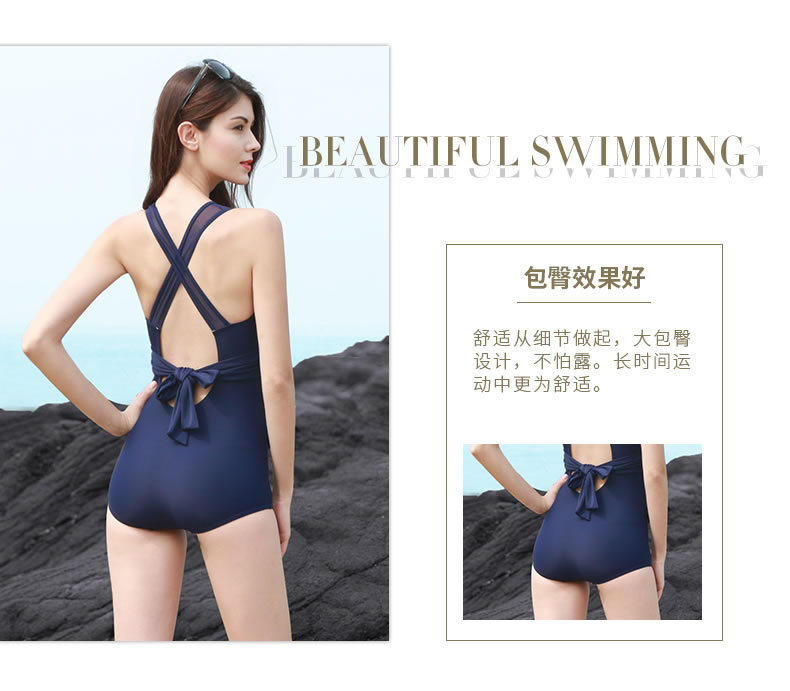 Bộ đồ bơi nữ Pula Shi 2019 mới thời trang Xiêm ôm bụng thon gọn gợi cảm khoe ngực nóng bỏng mùa xuân cùng bộ đồ tắm nữ - Bộ đồ bơi One Piece đồ bơi nữ một mảnh