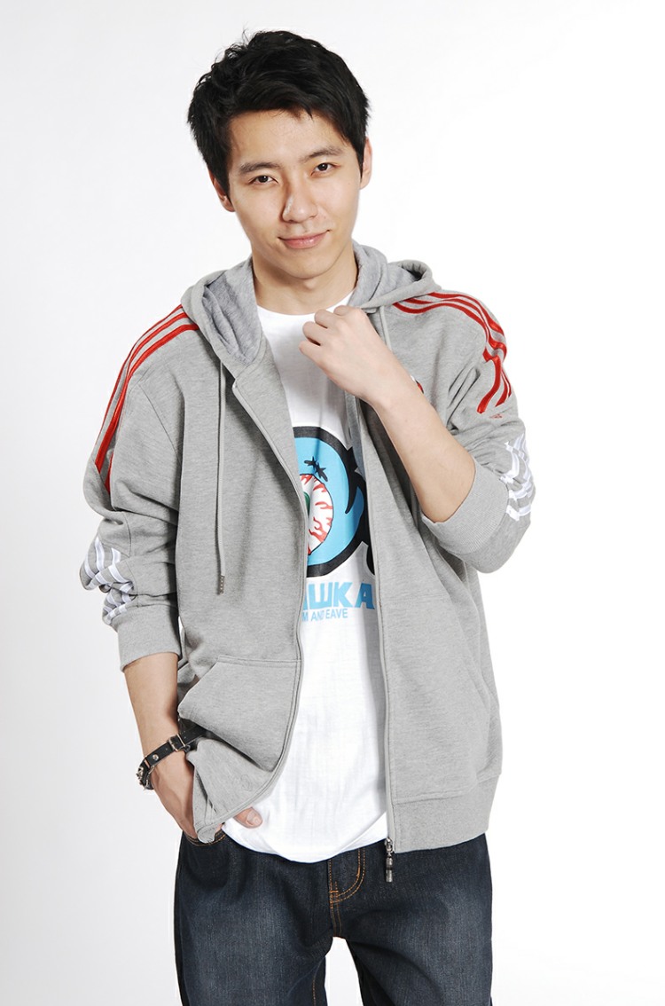 Mùa xuân và mùa thu mỏng triều nam bóng rổ áo len thể thao kích thước lớn áo hoodie rộng cho nam cộng với phân bón để tăng áo len chất béo áo len - Áo len hoodie hồng nam