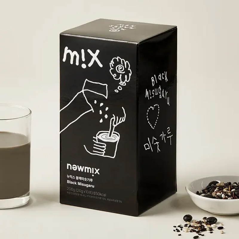Korean Newmix Matcha Latte Coffee Milk Mixed Flavor Coffee Strawberry Banana Flavor