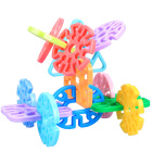 大号加厚立体雪花片几何插片拼插积木宝宝儿童益智玩具3-4周岁