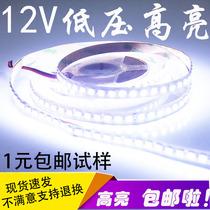 LED soft light with 12v super bright decorative luminous mobile phone counter light box Car outdoor 12 volt waterproof low voltage light bar