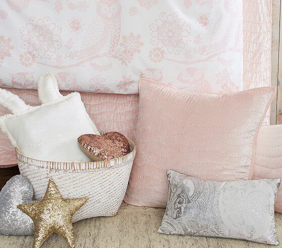Multi sequin Caring Pillow Bright Sheet Pentagram Pillow Black Gold Pillow Waist Pillow-like Pillow-Like Decorated Pillow