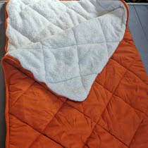 Pick Up Missed Little Quilt Afternoon Nap Carpet Car Cover By Autumn And Winter Thick Children Sleeping Bag convenient to carry 130x135cm