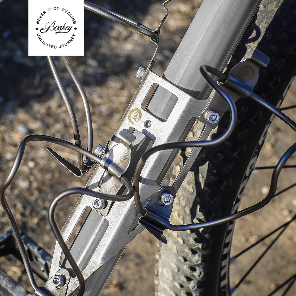 Trail Travel GRAVEL Zengkong Kettle Shelf Expansion Rack Perforated position mounting