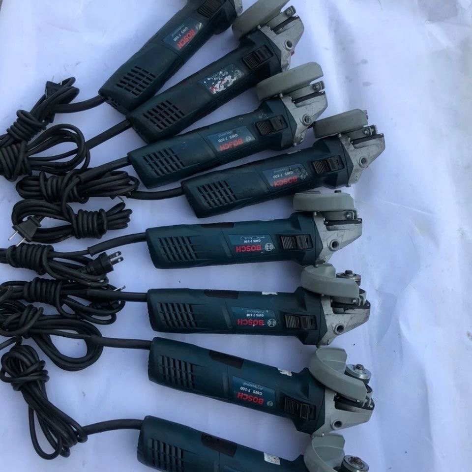 二手博士工业角向磨光机GWS7-100大功率手磨机切割机角磨机