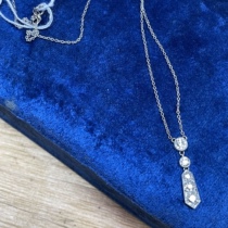 5 14 20th Century Diamond Necklace