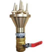 All-copper 304 stainless steel center straight-up nozzle collection straight-up nozzle waterscape garden rockery nozzle