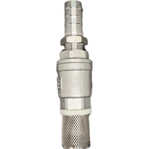 304 stainless steel oil suction pump bottom valve fuel pump check valve diesel filter fuel pump check valve 15-80