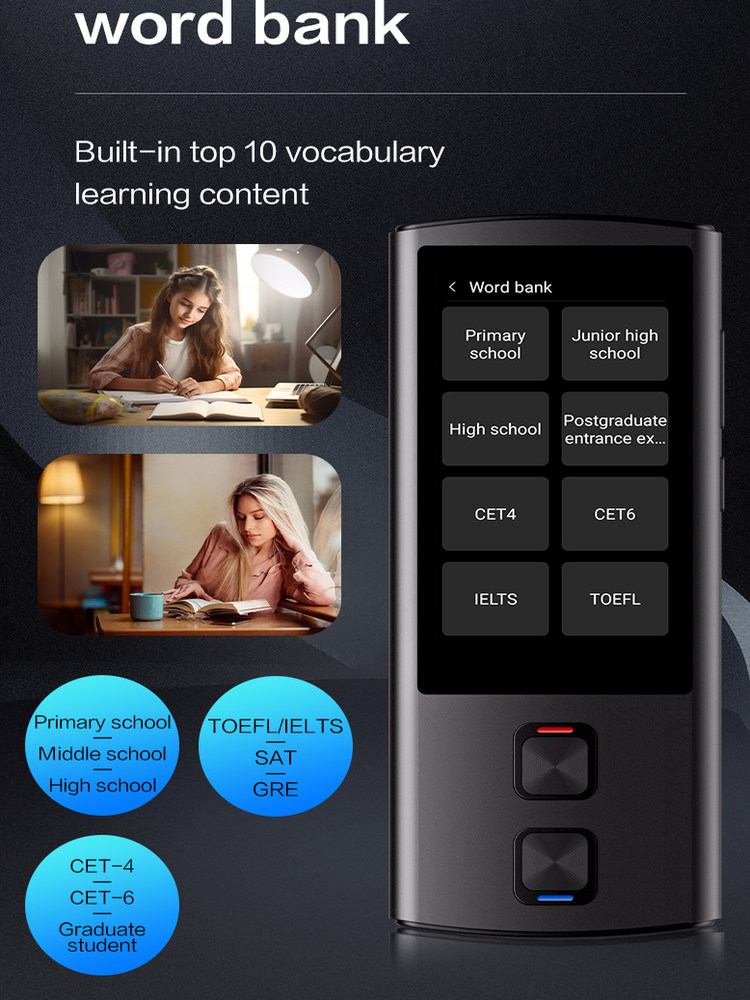 Instant translator, multilingual simultaneous interpreter, photo recording