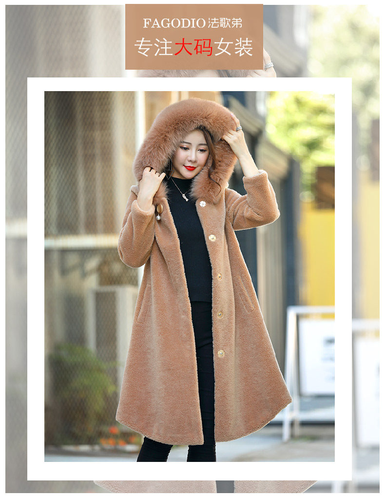 Manteau de fourrure femme FAGODIO    - Ref 3171721 Image 7