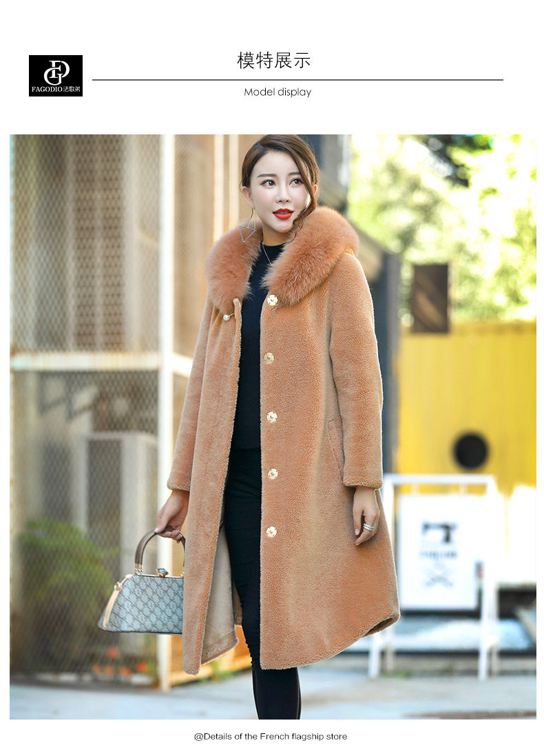 Manteau de fourrure femme FAGODIO    - Ref 3171721 Image 18