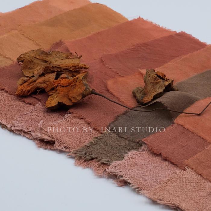 Inari Inari manari vine Guizhou featured natural plant dye straw wood dyed material handmade print dyeing DIY