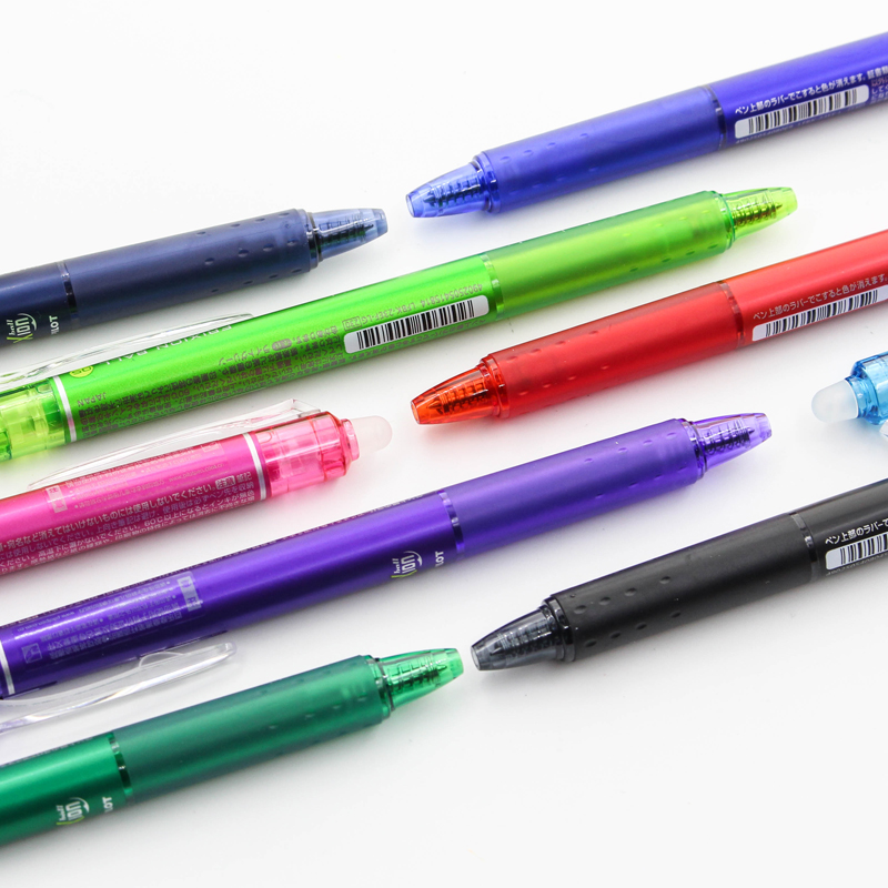 日本进口百乐可擦多色彩色中性笔
