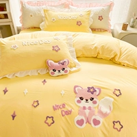 Эльф-легкий желтый [голый спальный уровень обновленной супер мягкой ткани]