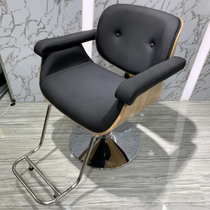 3AM net red shop hair chair Barbershop chair Hair cutting chair Hair salon special high-end with foot dyeing and ironing chair