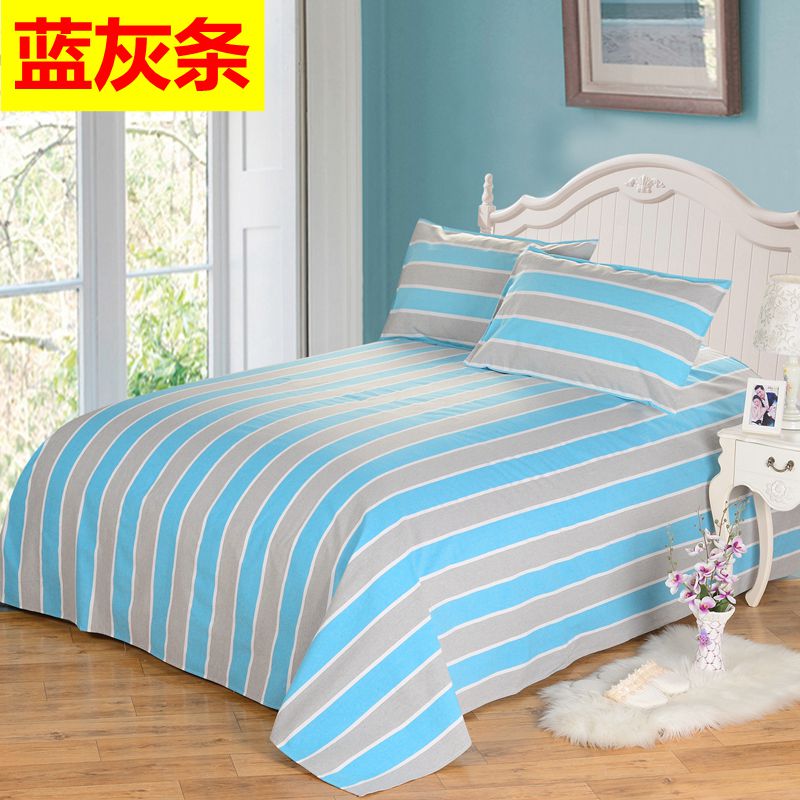 Xử lý hàng tồn kho vải thô cũ đơn mảnh vải cotton dày cho nam và nữ đôi đơn 1.5 1.8 2.0m giường drap giường