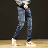 Штаны, японские трендовые джинсы для школьников, оверсайз, свободный крой, в корейском стиле