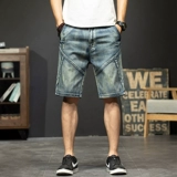 Джинсовая юбка, шорты, тонкие штаны, свободный прямой крой, большой размер