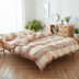 Chăn bông không in một mảnh bông đơn kiểu Nhật đơn giản, chăn đôi đơn giản 180x200cm chăn sưởi điện Quilt Covers