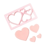 Flond Sugar Sgar Love Square -Модель точечной режущей модели шестнадцатической эллиптической ромб пружинной пластиковой резки модель печать печать печать печать