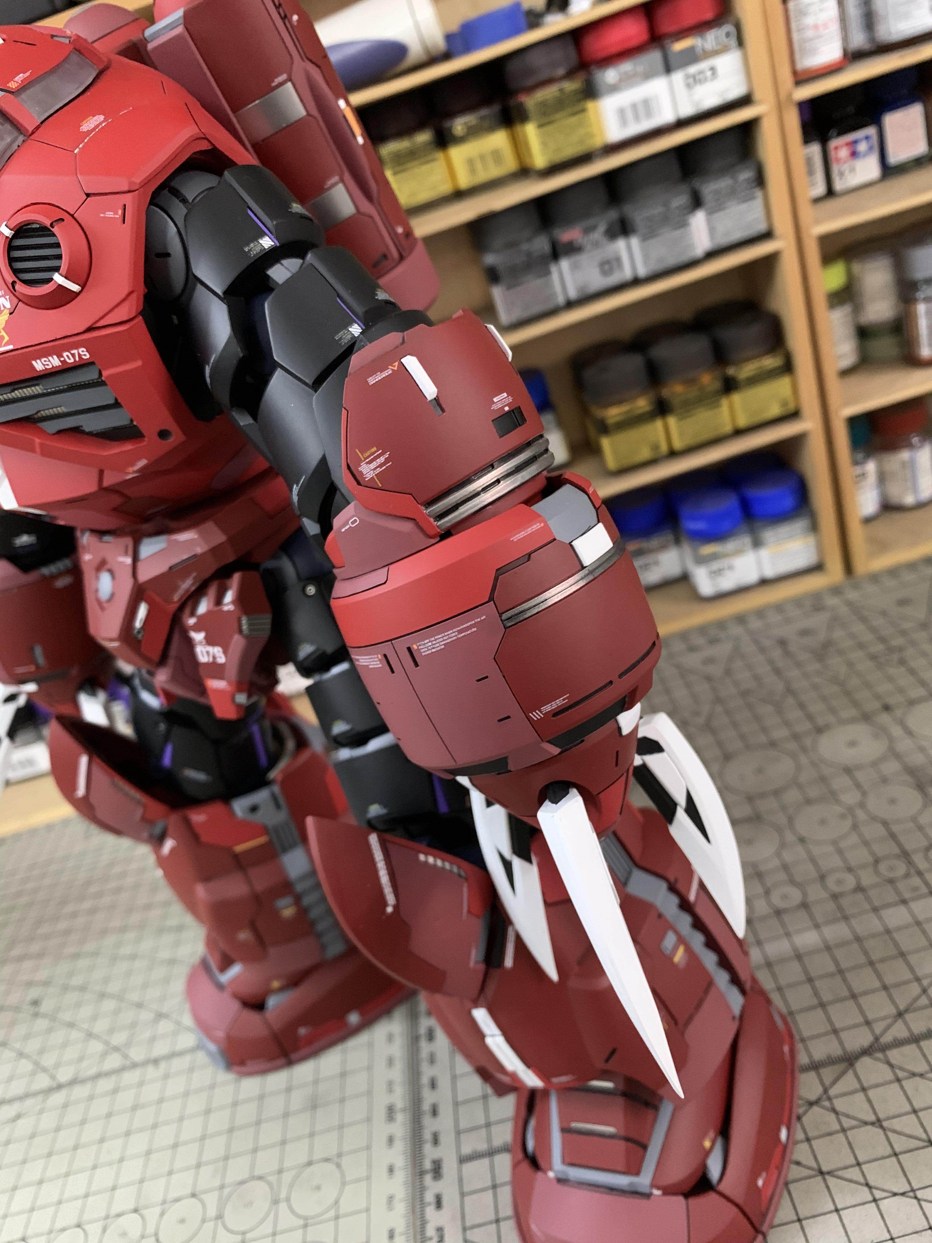 魔蟹MSM-07 Z'GOK：模型空间代工上色全攻略，ABS骨架树脂GK的巅峰之作