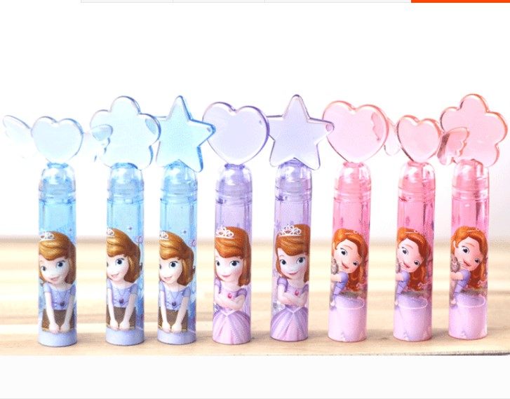 Cartoon creative Hello pencil cap pen head cover pencil cover protective sleeve Princess Sophia primary school stationery