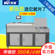 Wande WD-60TCA3 automatic adhesive machine with side glue