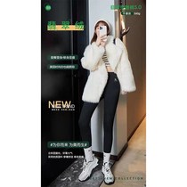 Du Simeng clothing same model autumn and winter 2021 new wild fashion temperament plastic carved pants leggings