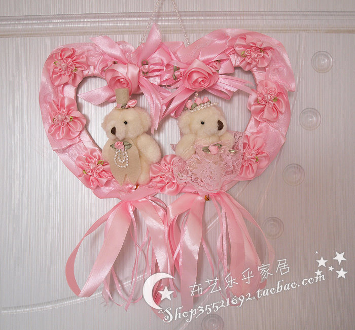 Clear Barn Full RMB39  Clear Cabin Wall Pendant Door Decorated Princess Bear Couple Bears